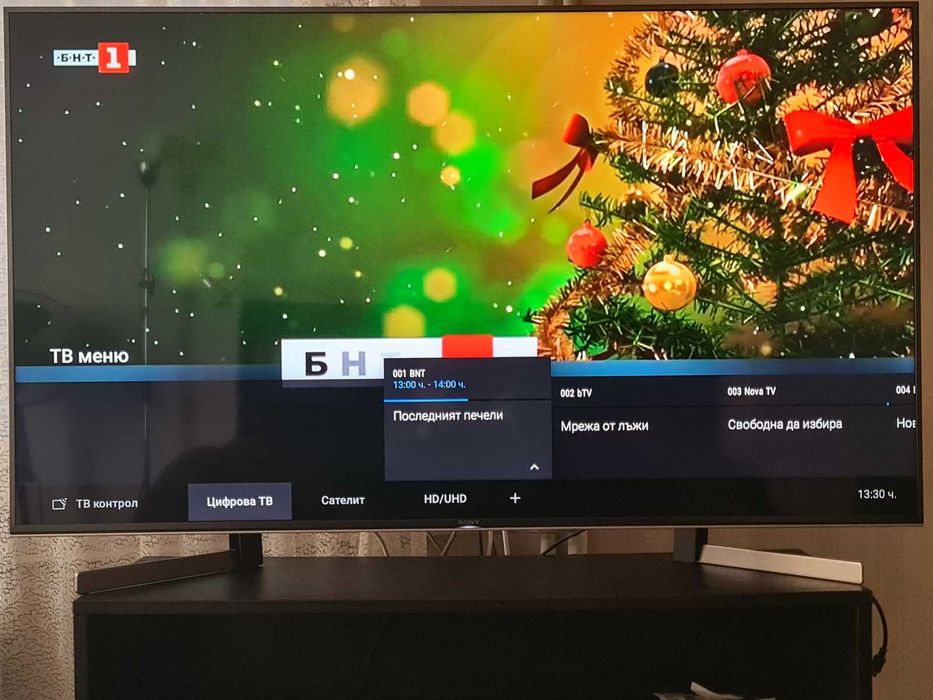 Продавам телевизор Сони 55 инча, 100Hz, 4К, Смарт с Android TV гр ...