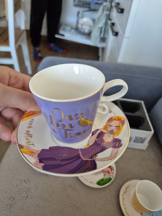 Уникален комплект за кафе с принцеси