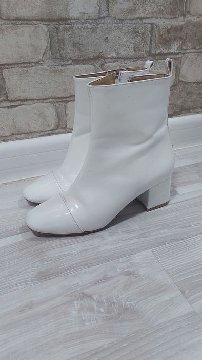 Сапоги белые турецкие