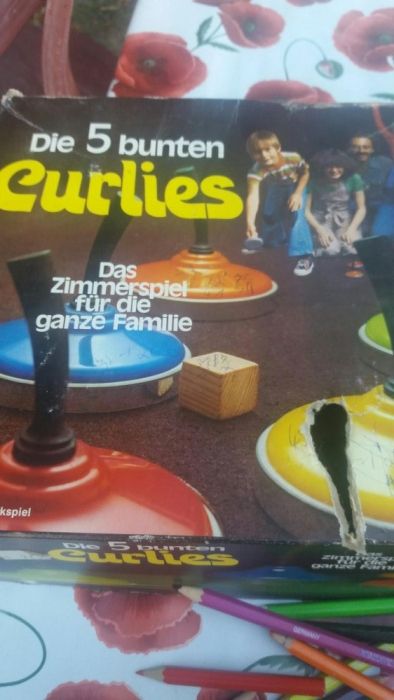 Joc Die 5 bunten Curlies