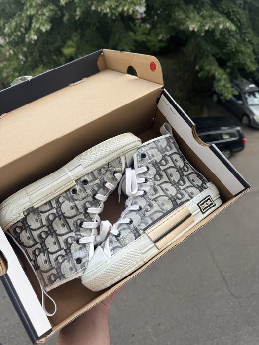 Dior B23 High Top Oblique Logo