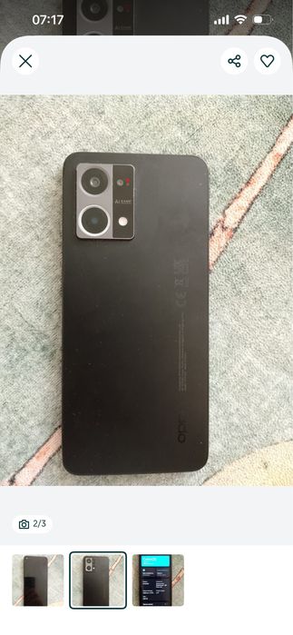 Продам Oppo reno 7
