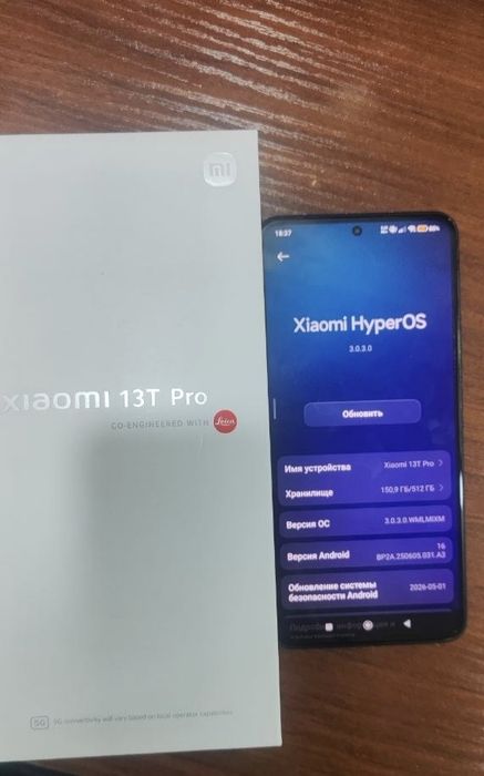Xiaomi 13T Pro 12/512 ГБ
Продаю Xiaomi 13T Pro в хорошем состоянии.
Па