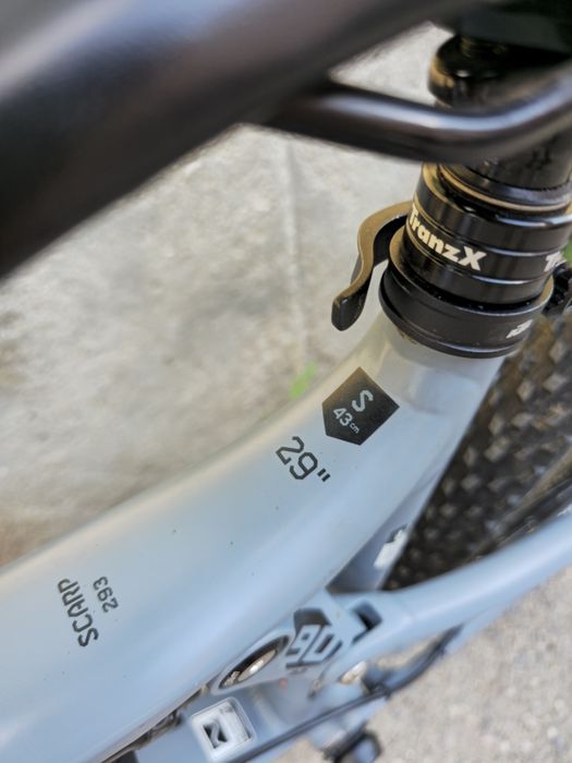 KTM Scarp 29 цола S размер 1х12 GX Sram Full Fox Suspension  Deore Хидравлични, Алуминиев велосипед с двойно окачване