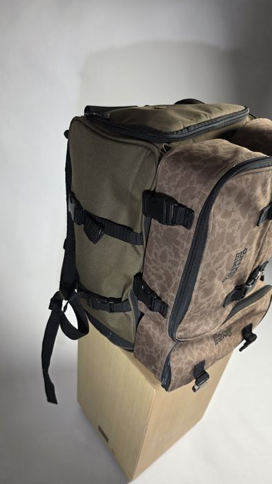 Set pescuit crap Delphin Carpath + Trakker Weigh Staff – husă lansete + rucsac