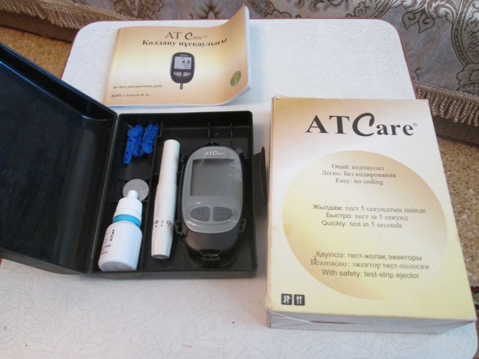 Глюкометр АТ Саре.