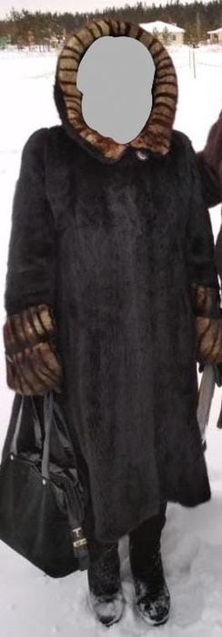 Норковая женская шуба