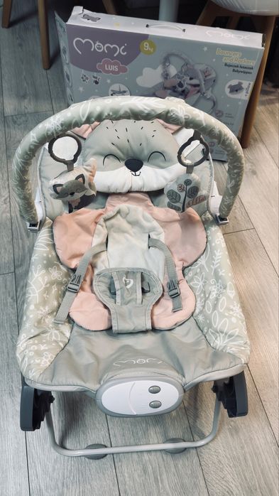 Leagan / Balansoar cu vibratii si melodii pentru bebelusi MOMI LUIS