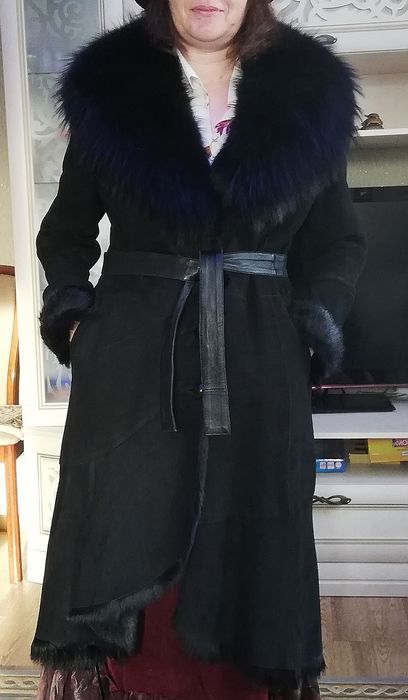 Дубленка из тоскана, 48 размер