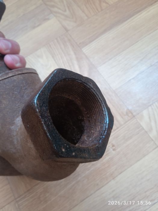 Чугунный запорный вентиль ду50