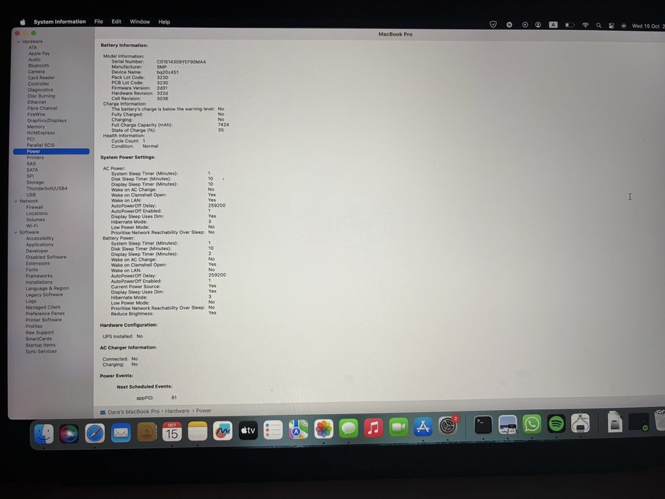 MacBook Pro i9 • 32GB • 2TB SSD • Dual GPU