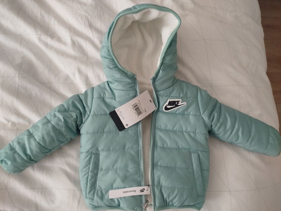 Детско яке  двулицево - 12 месеца