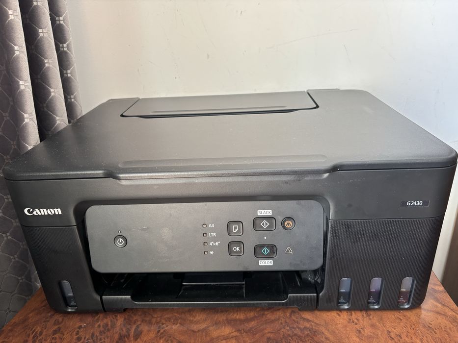 Ноутбук и принтер