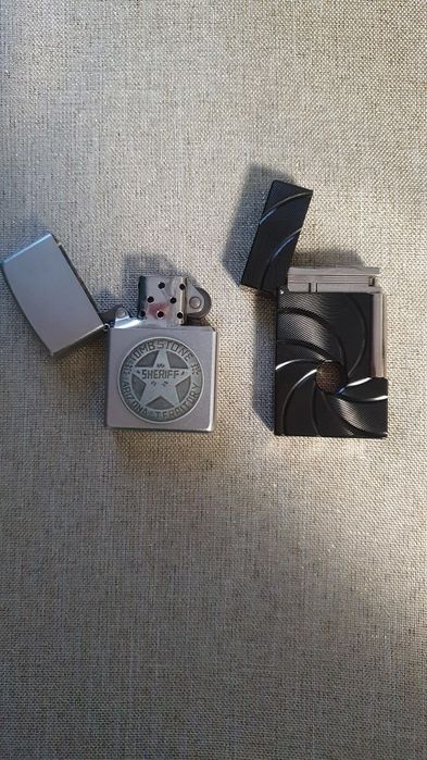 Brichetă ZIPPO originală +bonus o bricheta metalica