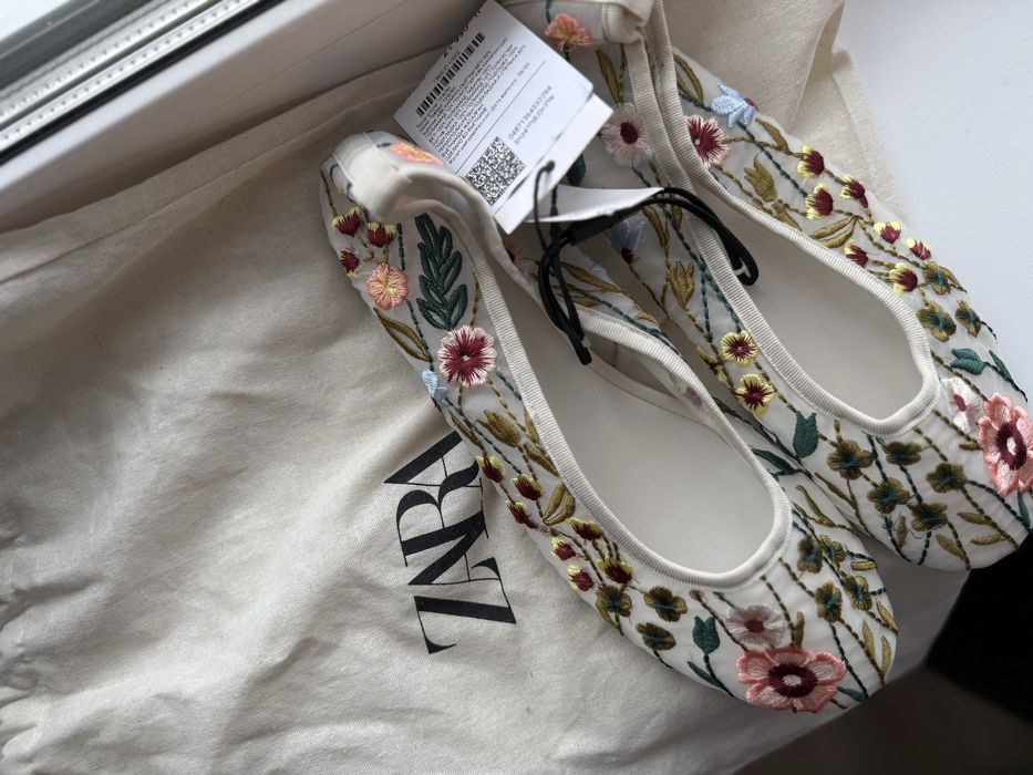 Балетки Zara новые