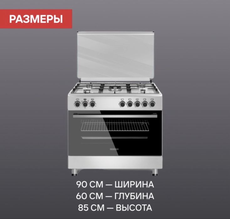 Срочно продам газовая плита 5 комфорной