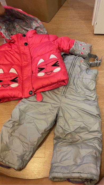 Зимний комбинезон для девочки