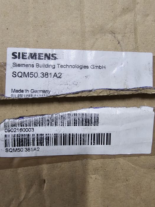 Сервопривод Siemens SQM50.381A2