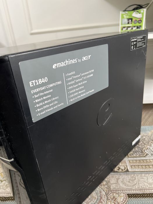 Системный блок eMachines Intel Pentium / NVIDIA GeForce
