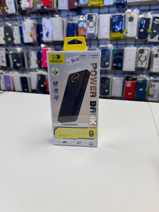 Baterie externa 10.000,mAh 22.5W, PD,USB TIP C, AFISAJ