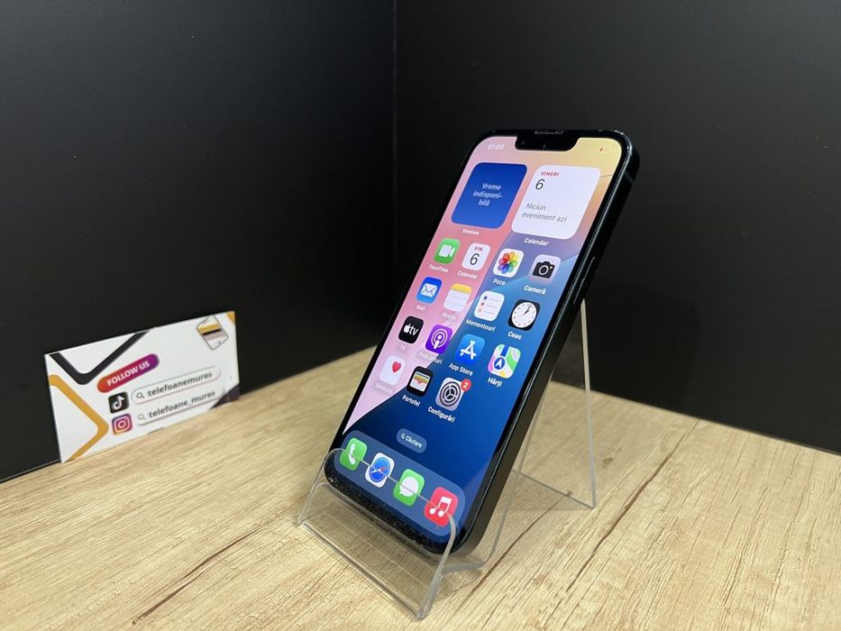 iPhone 14 128Gb Midnight Second-Hand Bun 3 ani garanție, Telefoane Mur