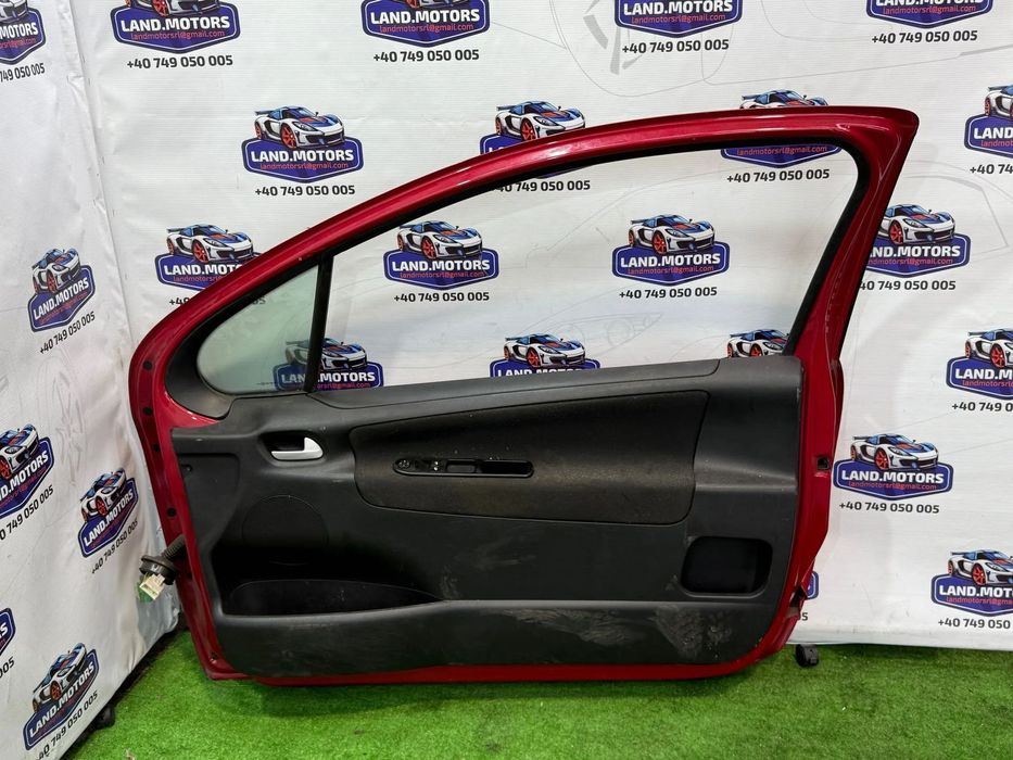 USA PORTIERA FATA DREAPTA PEUGEOT 207 1.4 BENZINA 2007 / BERLINA 3 USI COD OEM 9004AR 2006-2014