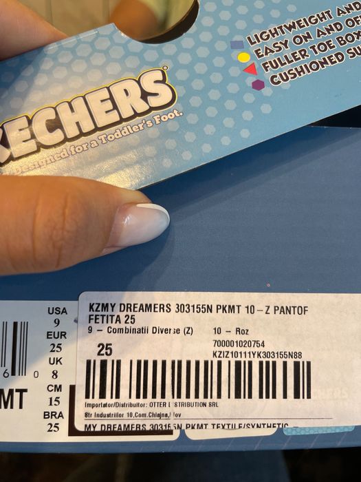 Skechers 25 roz adidasi