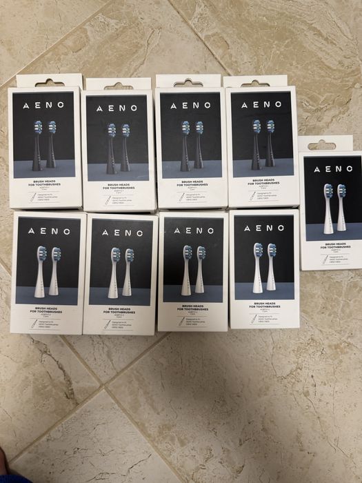 Periuță de dinți electrică AENO - DB2S, 2rezerve, neagră+CUTII CU RE