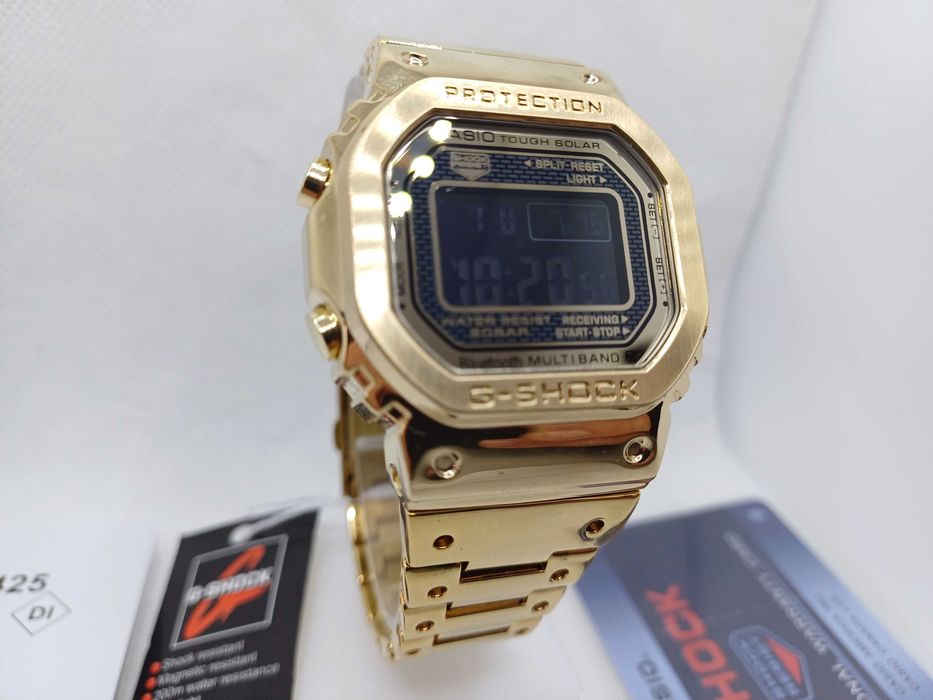 Ceas barbati Clasic Casio g shock gmw b5000gd GOLD FULL METAL  Nou,Garantie 2 ani