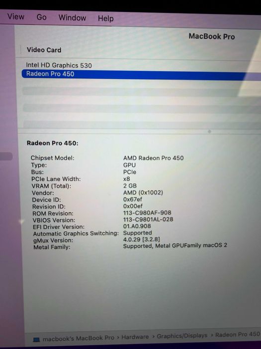 Apple MacBook Pro 15.4