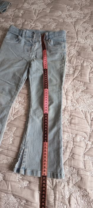Set Geaca blugi și  pantaloni -fetițe 4 ani
