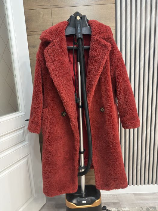 Шуба теплая тедди