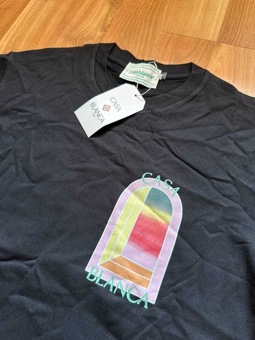 Tricou CasaBlanca cu eticheta (nu Nike, Gucci, Adidas, Balenciaga)