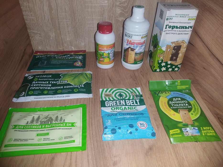 Биоактиваторы для дачных туалетов и выгребных ям