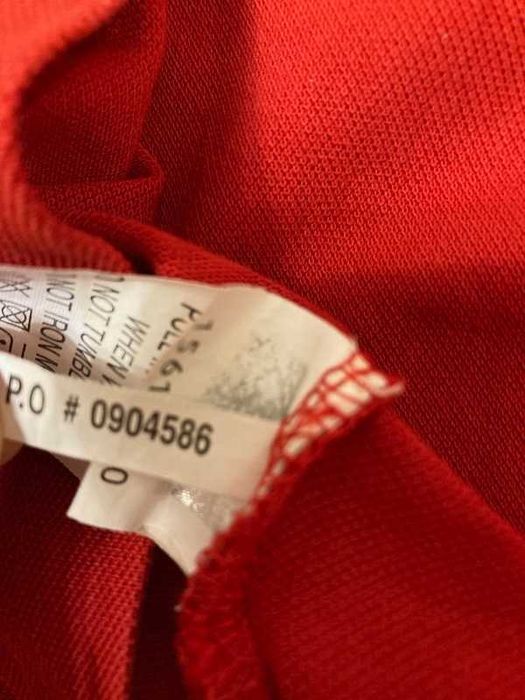 Оригинална тениска Ferrari, XXL, червен цвят