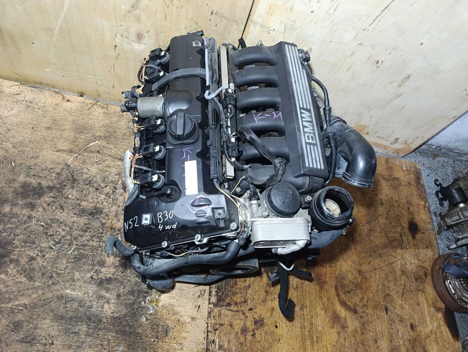 Двигатель N52 3.0 N52B30 BMW X3 E83 X5 E70 E60 E90 E87 E65 БМВ 1 3 5 7