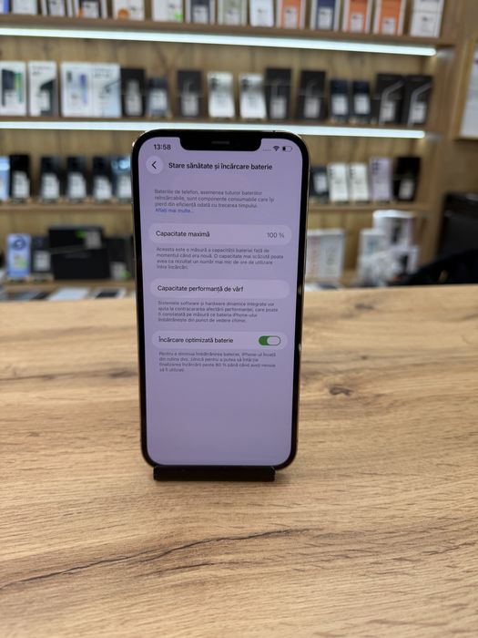 ‼️ iPhone 12 Pro Max 128Gb Gold - Sanatate bat.100% - Garantie 12 luni