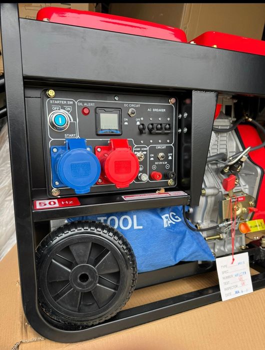 Дизелов генератор 7.5кв с електрически стартер