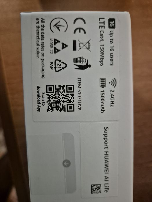 Router portabil 4G Huawei cu sim