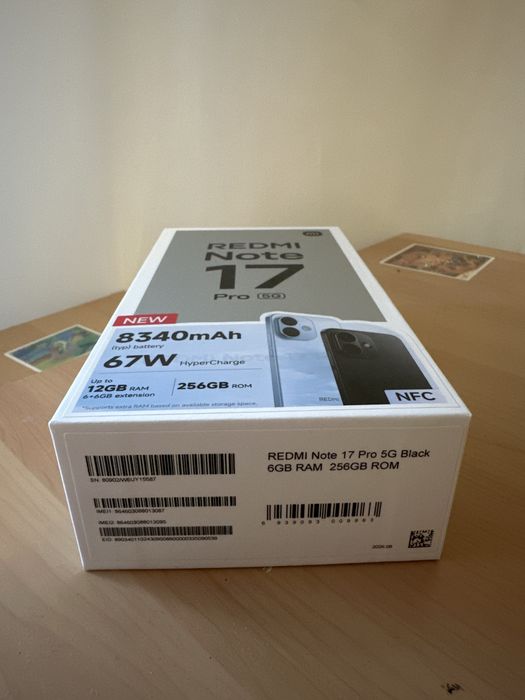 REDMI Note 17 Pro 5G black SIGILAT