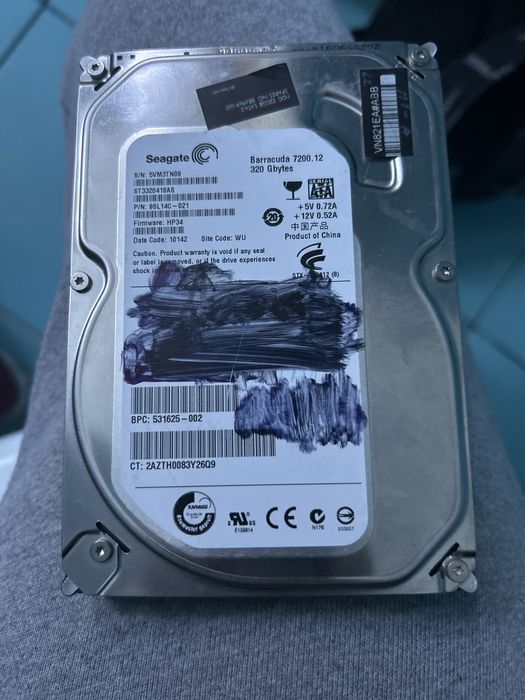 Vand hdd 320 gb
