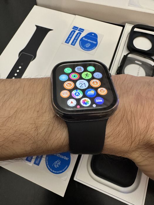 Apple Watch 10 GPS Jet Black 46mm Garantie 100% baterie