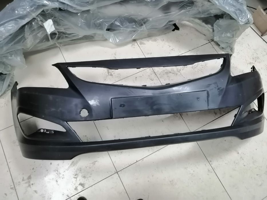 Бампер на акцент hyundai accent solaris