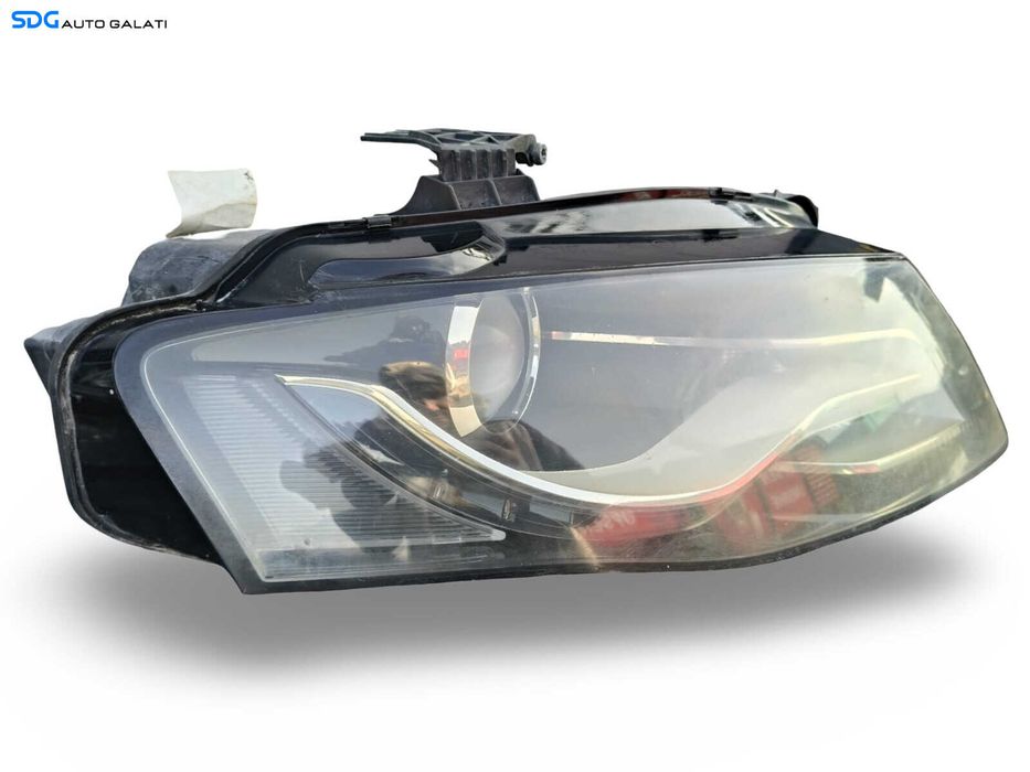 Far Dreapta Bi Xenon cu Lupa si LED Audi A4 B8 NFL Non Facelift 2008 - 2012 [K7331]