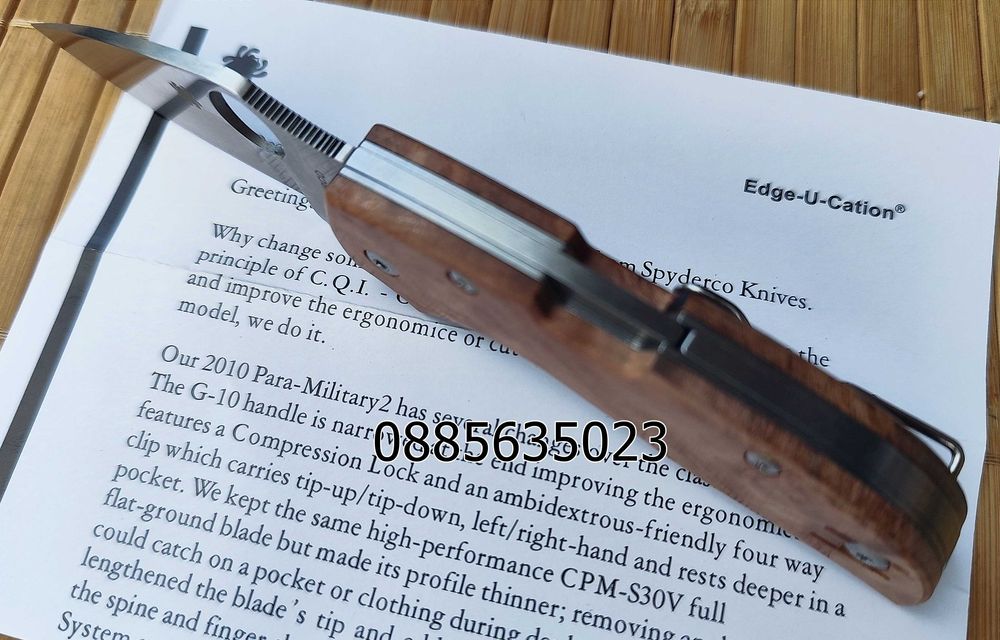 Spyderco Chaparral C152WDP