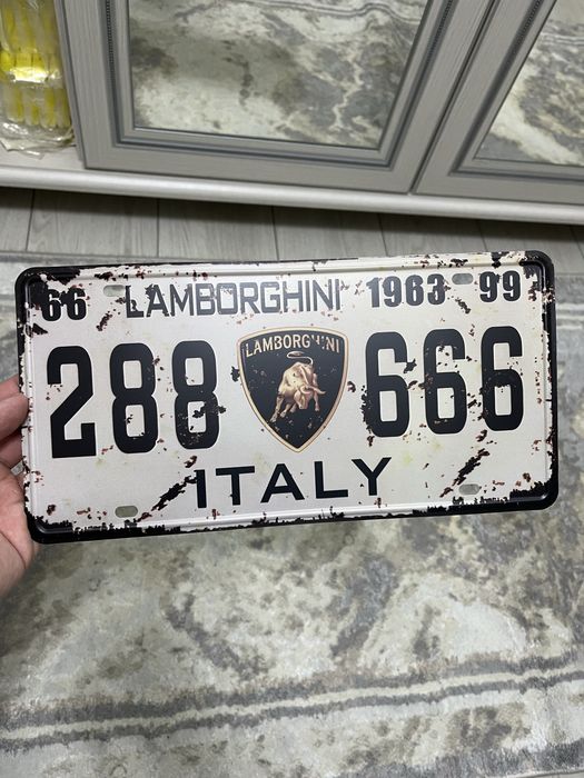 Сувинирные номера машин USA