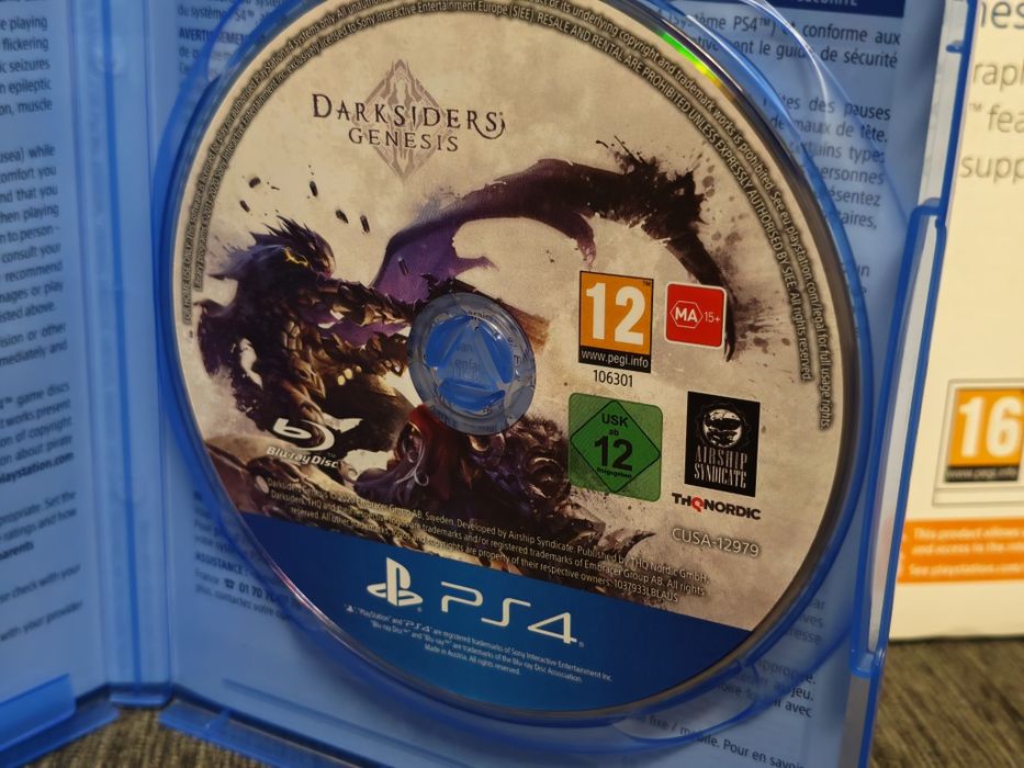 PS4 The Art of Darksiders Genesis PS 4  игра