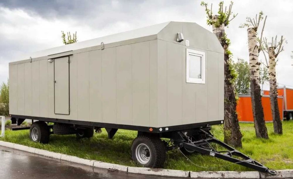 Контейнер на колесах для бытовки, а также для разных целей.