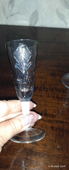 Рюмки 6 шт. Стекло. Новые.