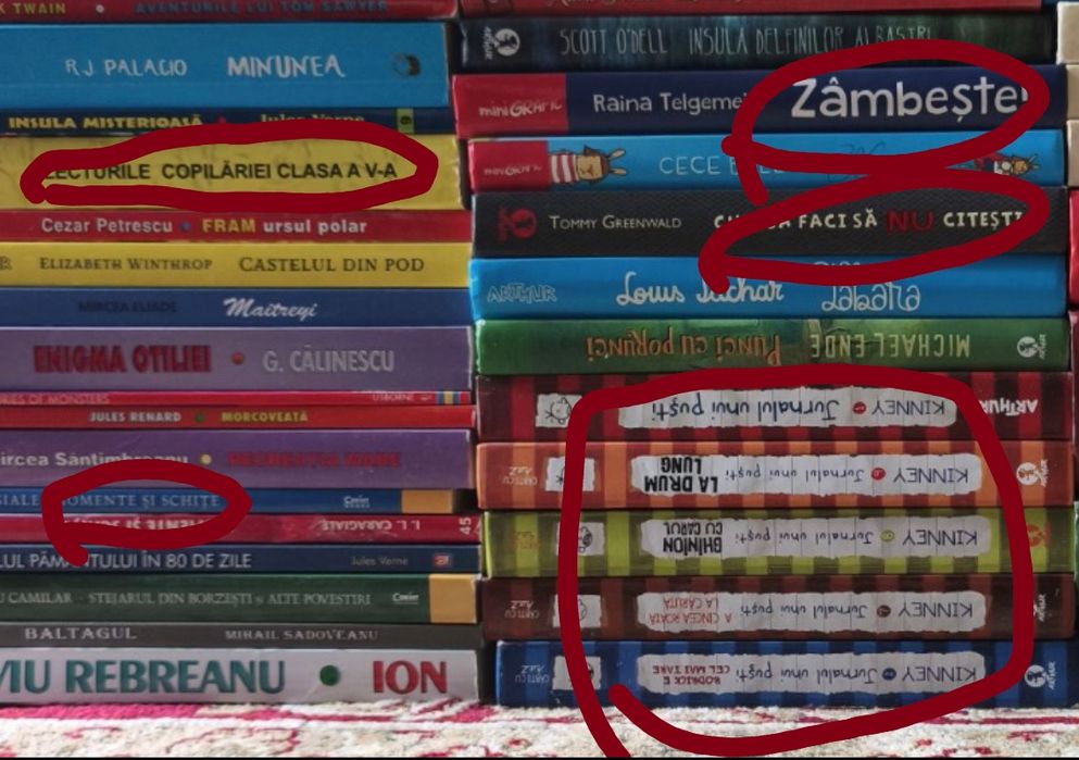 Lot cărți stare buna